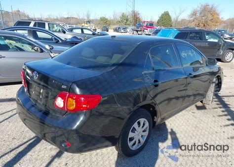 2009 Toyota Corolla Le from USA, damaged, VIN 1NXBU40EX9Z119143